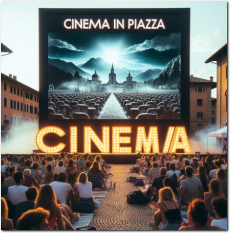 Cinema all'aperto La magia del cinema all'aperto